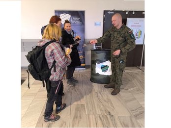 Punkt rekrutacyjny podczas szkolenia #wGotowości